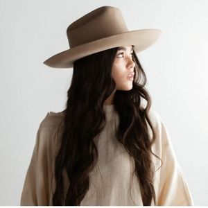 Gigi Pip Ezra Western Hat in Tan